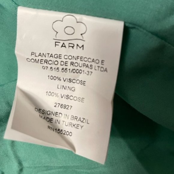 Farm Rio for Anthropologie Monica Wrap Dress Size Small - Picture 8 of 9